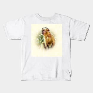 Tufted capuchin Kids T-Shirt